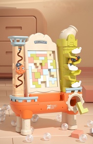 Abcstyle99 คุ้มมาก!! ชุดโต๊ะเรียงมหาสนุก เล่นได้ 5 แบบTertis Puzzle พัฒนาทักษะ พัฒนาการที่จำเป็นของเ