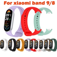 Silicone Strap for Mi Band 9/8 Strap NFC Accessorie Sport Band Rubber SmartWatch Wristband Correa fo
