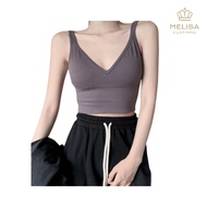 Melisacollection | Women's Push Up Sports Bra Gym Bra Wireless Elastic Sexy BR856