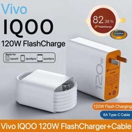 Legit 120W FlashCharge Super Flash Charger Adapter+6A Type-C Cable Kit For iQOO 13 12 Z9 Turbo Z10 T