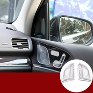 For Mercedes Benz GLE GLS Class Car styling W167 X167 Aluminum Alloy Audio Speaker Tweeters Cover Tr