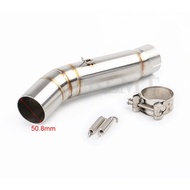 For Honda CBR 500 Motorcycle Exhaust Middle Link pipe connector connection mid pipe cbr500 CBR500X C