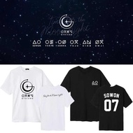 Ready Stock Men's GFRIEND Concert Support Peripheral Clothes Same Style Short-Sleeved T-Shirt Men's 