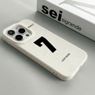 Number 7 Case Infinix Smart 8 7 5 Zero 30 5G Hot 40I Note 30 Vip 30I 11 Play 10 9 Tecno Spark Go 20C