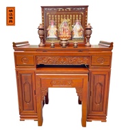 Solid Wood Altar Buddha Shrine Middle Hall a Long Narrow Table Table Home Buddha Shrine Cabinet Altar Cabinet Chinese Bu