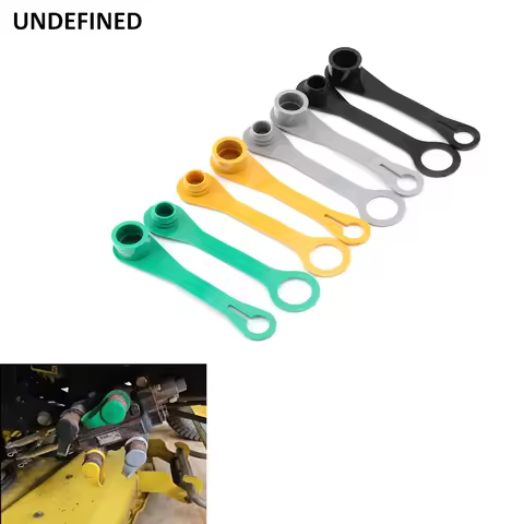 8pcs Hydraulic Coupler Dust Cap Plug fits for John Deere 425 X700 445 X710 X485 X729 X575 X734 X595 