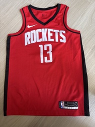 侯斯頓休斯頓火箭隊籃球球衣波衫背心占士夏登哈登 nba Nike Swingman jersey Houston rockets james harden