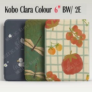 For Kobo Clara Colour 6" BW 2E Printed Case N506 N367 N365 Libra2 7 inch N418 Kindle 6'' 6.8'' 7'' 1