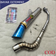 Daeng Sai4 Conical open spec for Ex5 Legend Bonus Sym Wave 100 Exhaust Wave 110/125 Kriss SRL Y15ZR 