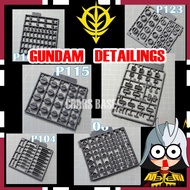 GUNDAM MODIFICATION PARTS GUNDAM DETAILING GK RESIN MSG