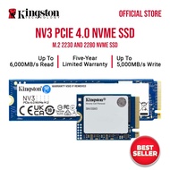 Kingston NV3 500GB/1TB/2TB M.2 2230/M.2 2280 PCIe 4.0x4 NVMe Internal SSD Solid State Drive