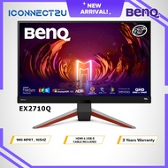 BenQ Mobiuz 27" EX2710Q IPS 2K HDR10 165Hz 1ms HDRi AMD Freesync Dual Speaker Gaming Monitor