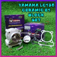 [ HHM RACING ] YAMAHA LC135 CERAMIC CYLINDER E1 BLOCK KIT SET 57MM 60MM 62MM 63MM 65MM