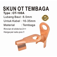 Skun Copper / Skun Kabel CU OT-100A FULL TEMBAGA
