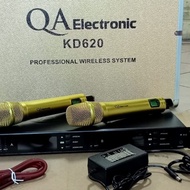 PROMO- MIC WIRELESS QA ELECTRONIC KD620 UHF MULTI CHANNEL KD 620