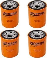 LOCOPOW 4 Packs 070185es Oil Filter for Generac Guardian 8-24KW Standby Generator and GT GP XG XP Ul