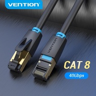 Vention cat8 cáp Ethernet sstp 40Gbps 2000MHz Cat 8 RJ45 Mạng LAN dây nối cho Router modem internet