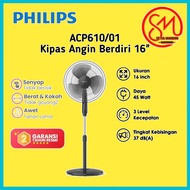 PHILIPS Standing Fan ACP-610/01 - ACP-620/00 3 Blade 45 Watt - 16 Inch Stand Fan