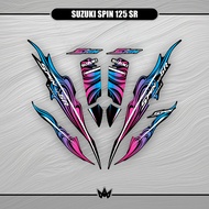 Striping Sticker Spin 125SUZUKI spin04c Sticker Decal Stripping Motor Striping SUZUKI Spin 125SUZUKI