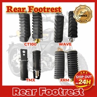 REAR FOOTREST XRM TMX CT100 1PAIR MOTORCYCLE ACCESSORIES FOR CT100 WAVE TMX XRM MODELS