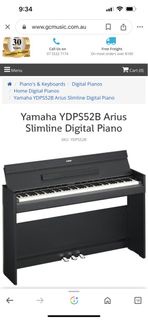 YAMAHA digital piano 雅马哈电子钢琴