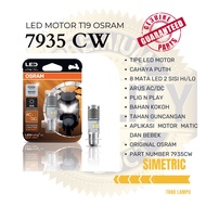 PUTIH Osram T19 AC/DC LED - OSRAM AC DC MOTORCYCLE LED LIGHT - ORIGINAL OSRAM AC/DC WHITE OSRAM MOTO