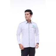 Kemeja NU Putihan Kemeja List NU Kemeja NU Bahan Oxford Premium Koko NU Jasko NU Kemeja Pria Desawa