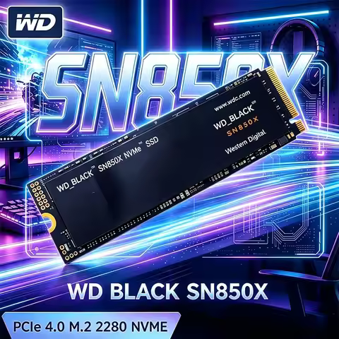 Western Digital SN850X 1TB 2TB 4TB WD_BLACK M.2 2280 NVMe PCIe Gen 4.0x4 SSD Solid State Drives for 