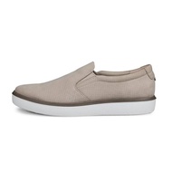 ECCO SOFT 60 MEN'S LEATHER SLIP-ON SHOES