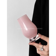 Pink Cloud Whiskey Glass Big Belly Wine Glass Tasting Glass High-value Glass Tulip Glass Smell Glass