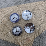 FRONT GRILL EMBLEM MERCEDES BENZ W221 W212 W211 ORIGINAL a2218170016 FRONT GRILL BADGE MERCY - biru