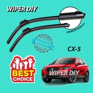 Mazda CX-5 CX5 2012 - 2017 Silicone Wiper Blade Windscreen Viper Pengelap Kereta