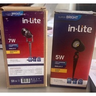 INLITE LED Garden Light INGL015 7W INGL017 5W 3000K Inlite Led Garden Light