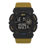 Timex TW5M53600 UFC Striker นาฬิกาข้อมือผู้ชาย สายเรซิ่น สีเหลือง