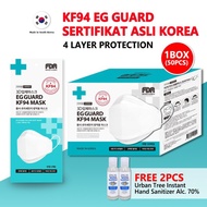 Masker KF94 - EG Guard KF94 4Layer Protection 1 BOX50pcs Diskon