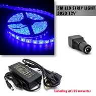 5M LED STRIP LIGHT 5050 IP65 WATERPROOF BLUE