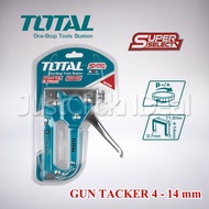 New Listing TOTAL Staple Gun Stapler Tembak 4 - 14 mm Gun Tacker Jok Bingkai Pigura