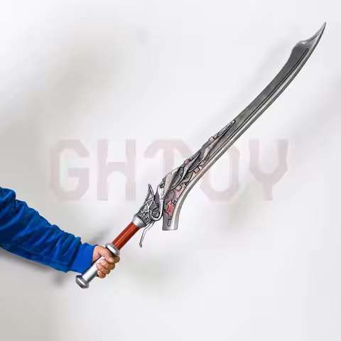 100cm Devil May Cry 5 PU Uncut Blade Swords Weapons Model Desktop Display Ornaments Collection Birth