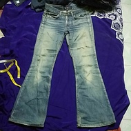 FLARE JEANS RIB SIZE 29X38 INCH KAKI 9.5 INCH