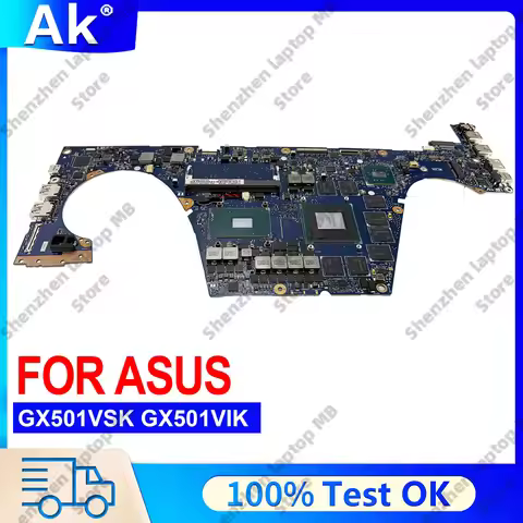 GX501VIK Laptop Motherboard For ASUS ROG Zephyrus GX501VSK GX501VIK GX501V Notebook Mainboard With I