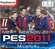 Ps2 แผ่นเกมส์ PES 2011 PlayStation2⚡ส่งไว⚡