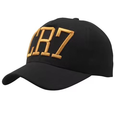 Outdoor baseball cap CR7 hat embroidered football cap Dress up Cristiano Ronaldo unisex accessories