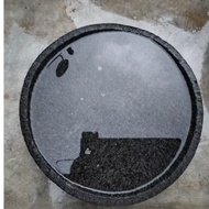 Cobek JUMBO 40 CM GADO-GADO PECEL LELE COBEK SPICY SAMBAL NATURAL NATURAL STONE