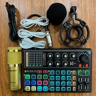 Bộ Mic Thu Âm Bm900 Sound Card k300 Dây Livestream Chế - Trọn Bộ Thu Âm Sound Card k300 Hỗ Trợ Auto