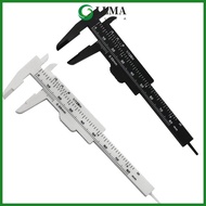 【LLMA】80mm Mini Plastic Sliding Vernier Caliper Gauge Measure Tool Ruler Micrometer