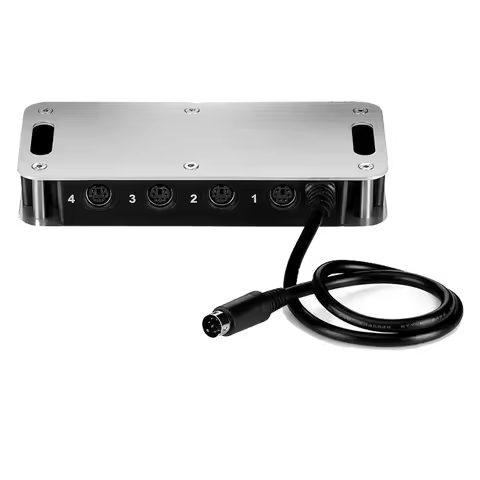 Racing emulator simhub interface expander TSSH handbrake and TH8A hand row interface expander used a