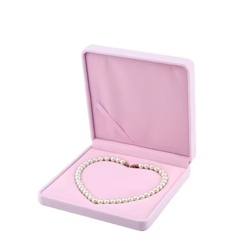 Pink Velvet Jewelry Box Ring Earrings Storage Necklace Bracelet Pendant Storage Box Jewelry Storage