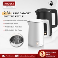 HODEKT- 2.3L Fast Heat Electric Kettle, Cerek Elektrik 1.8L Haba Pantas 热水壶  熱水壺