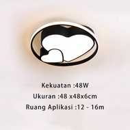 lampu led plafon modern Minimalis 72W lampu hias  Kamar ruang tamu Ceiling Lamp  3 Warna