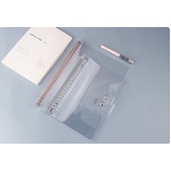 Binder Bahan PVC RING Warna PASTEL A5 B5 / map Binder Plastik ring 20 dan 26 lubang Terlaris.